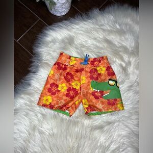 Candlestick cool alligator lined swimtrunks sz 24M